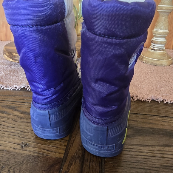 Sorel CUB Boots in Light Gray and Blue Winter Boots Boys - Picture 6 of 6